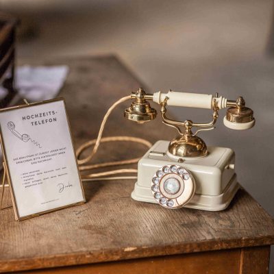 Das Hochzeitstelefon als Audiogästebuch