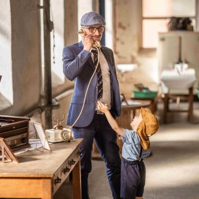 Das Hochzeitstelefon als Audiogästebuch mit Kindern
